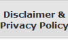 Disclaimer &
Privacy Policy